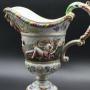 Naples Porcelain Capodimonte Ewer Jug, 27cm