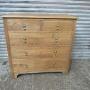 A 1920s Light Oak Five Drawer Chest.