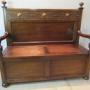 A 1920s Oak  Bench Seat 