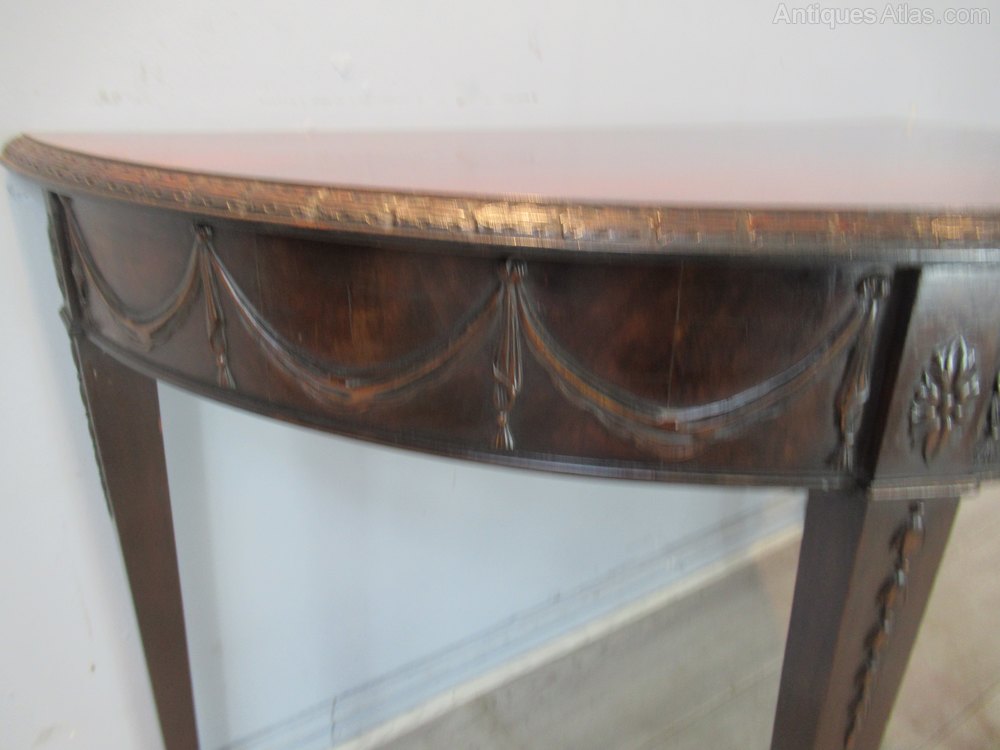 Adams Style Half Round Console Table as350a1990 Antiques Atlas