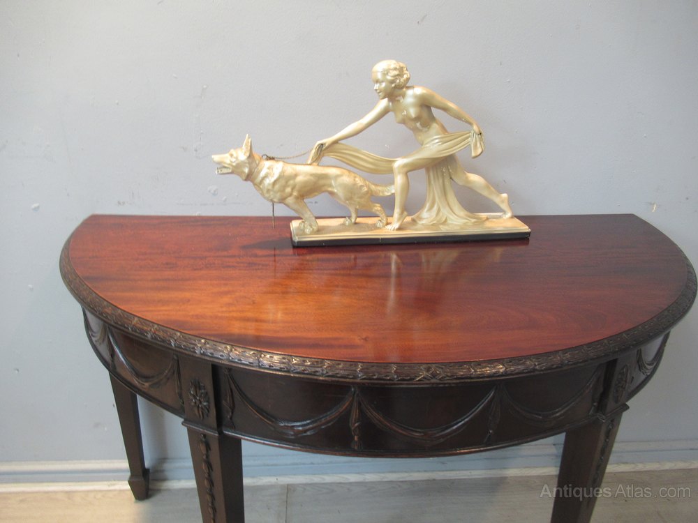 Adams Style Half Round Console Table as350a1990 Antiques Atlas