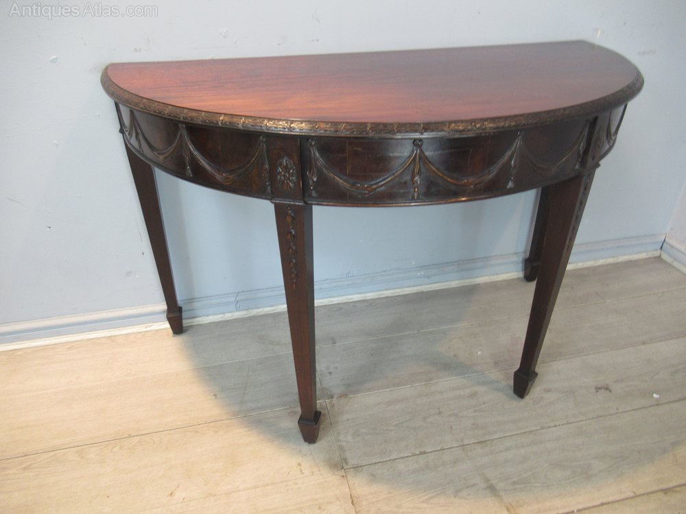 Adams Style Half Round Console Table as350a1990 Antiques Atlas