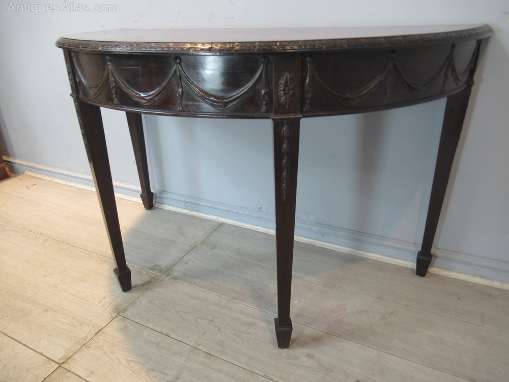 Adams Style Half Round Console Table as350a1990 Antiques Atlas