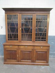 Large Oak Bookcase By Wylie  Lochead  Glasgow