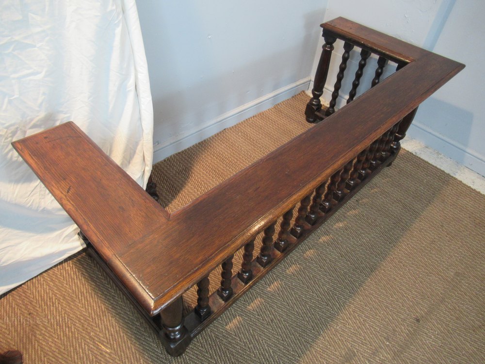 Antiques Atlas Large Oak Fire Fender /seat