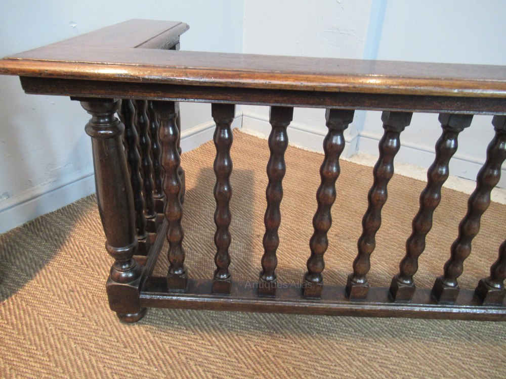 Antiques Atlas Large Oak Fire Fender /seat