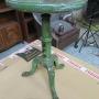 Late Victorian  cast iron adjustable work stool