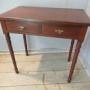 Late Victorian  mahogany side table 