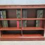 Mahogany    Open Bookcase    1970s  