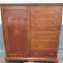 Mahogany   Combination  Wardrobe / Chest