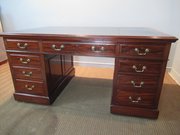 Mahogany Knee Hole Desk
