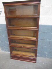 Mahogany Stacker Type Bookcase By  AMYL