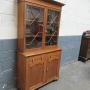 Oak  1920s Cupboard Bookcase 