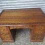 Oak   1920s   Knee Hole Desk