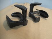 Pair Of Cast Iron Victorian Shoe Repair Lasts