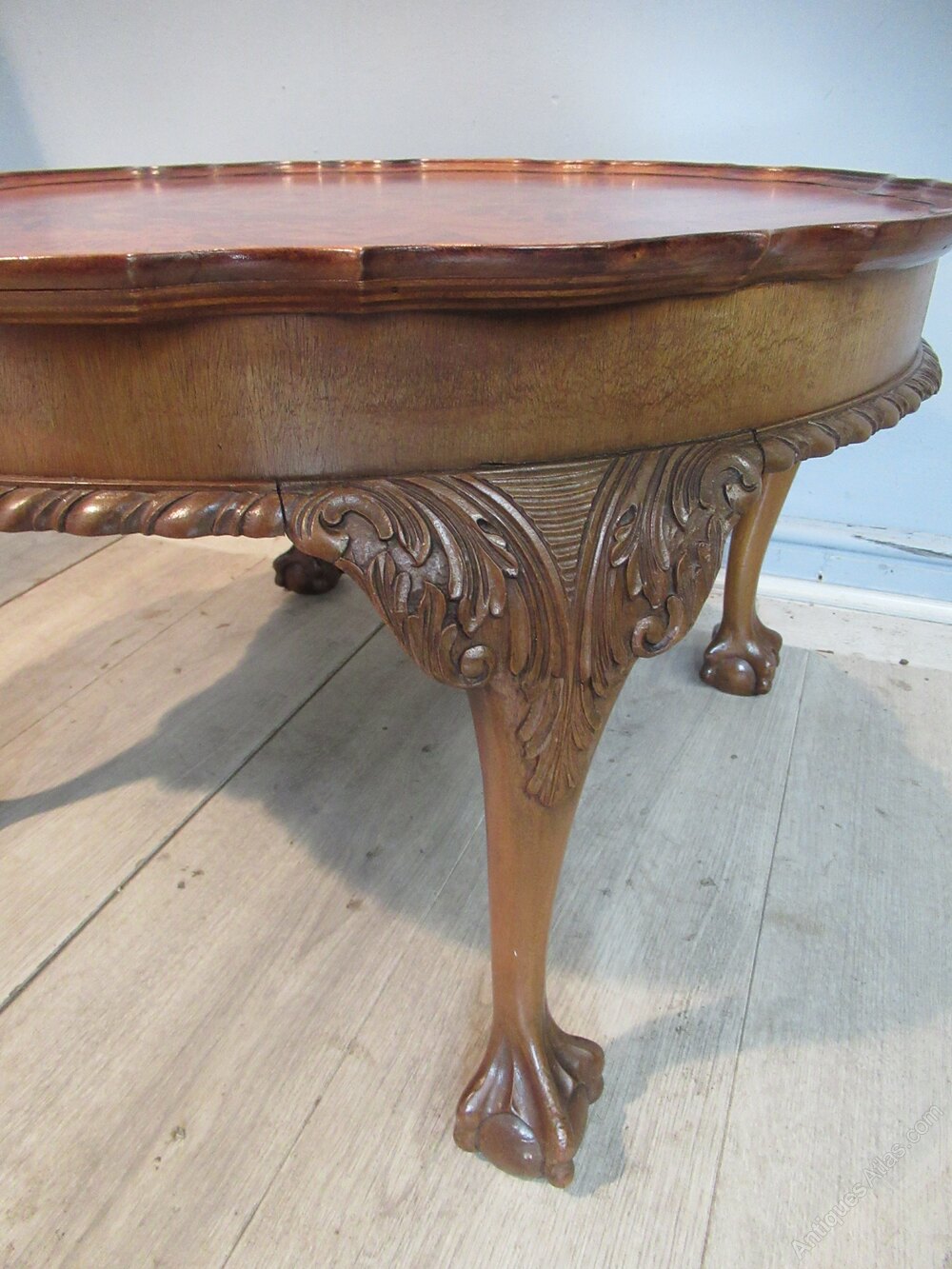 Round Mahogany Coffee Table Antiques Atlas
