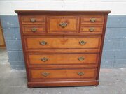 Victorian  Mahogany Chest Of Drawers,  