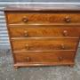 Victorian Mahogany  1870s Chest Of Drawers