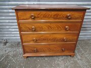 Victorian Mahogany  1870s Chest Of Drawers