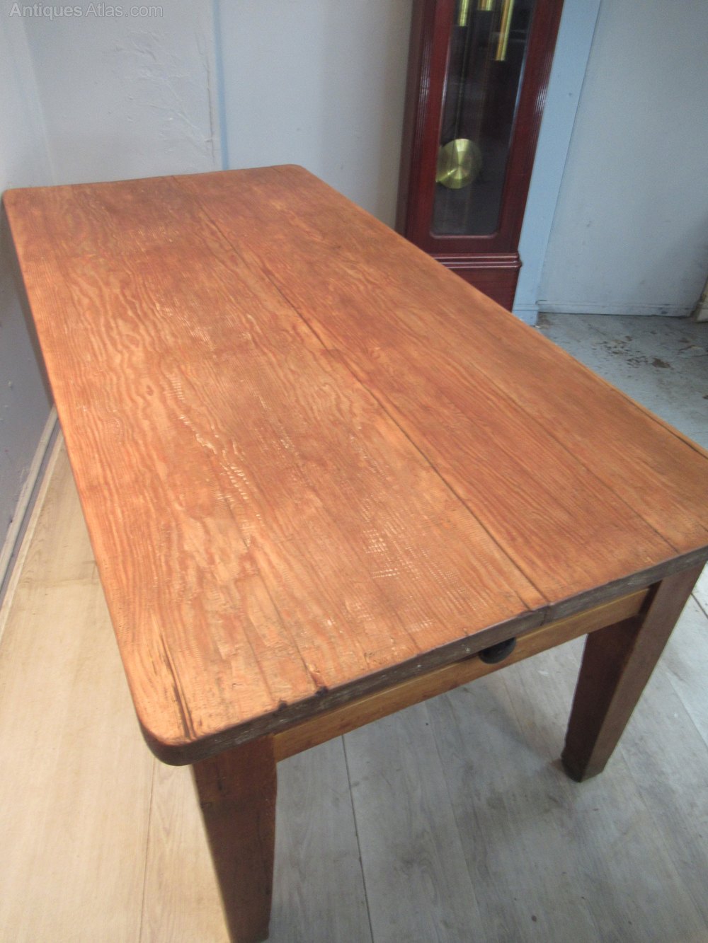 Antique Pine Dining Table Antiques Atlas