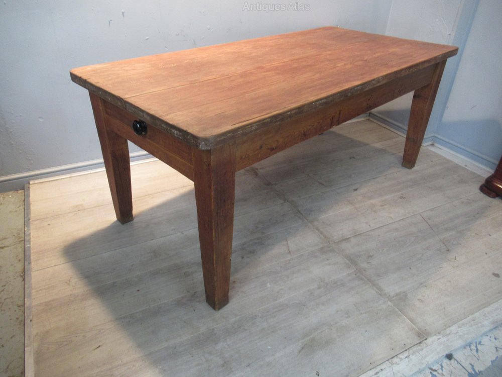 Antique Pine Dining Table Antiques Atlas