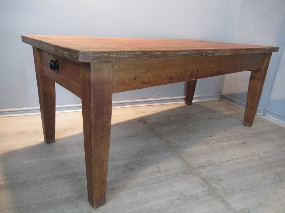 Antique Pine Dining Table Antiques Atlas