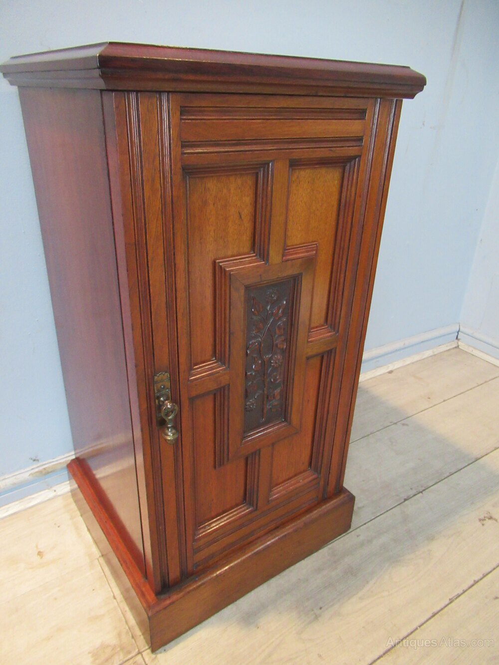 Late Victorian Mahogany Bed Side Cupboard Antiques Atlas