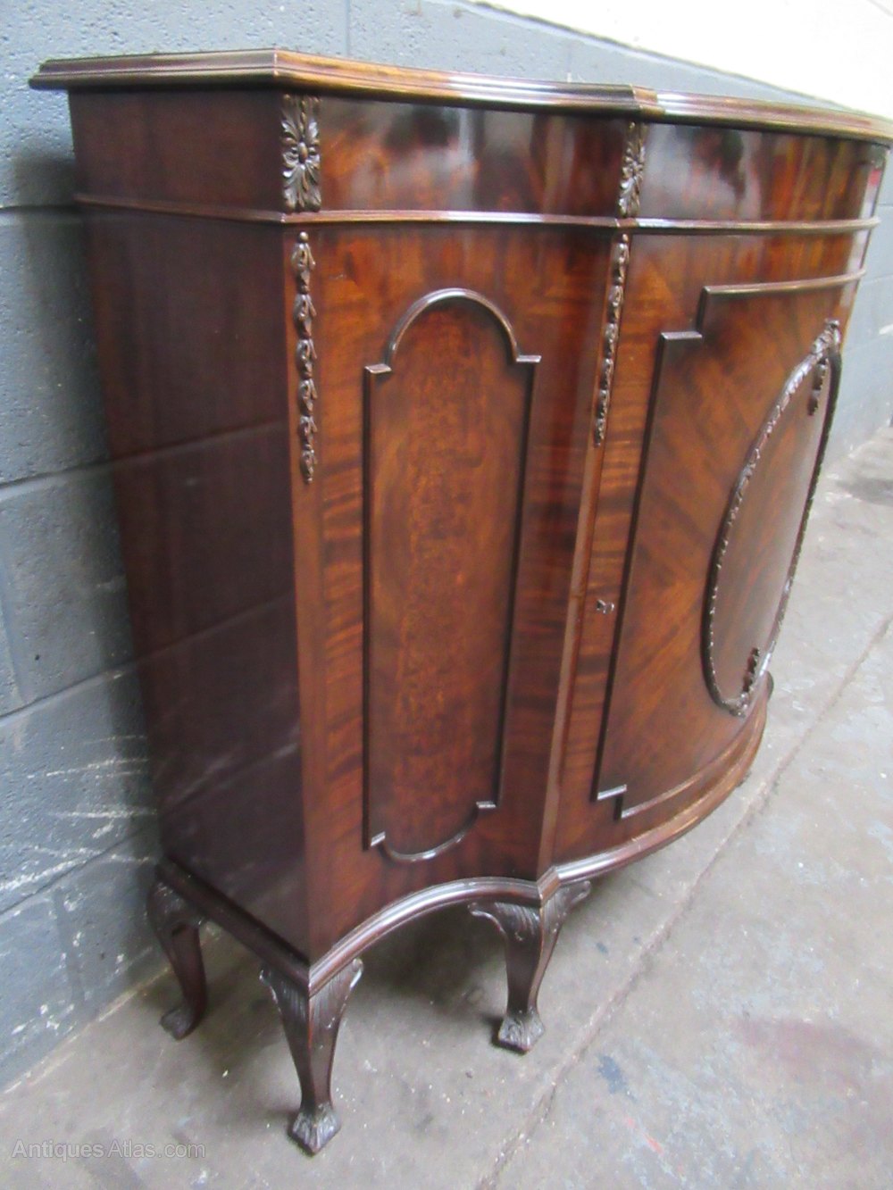 Mahogany Side / Console Antiques Atlas