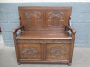 Oak Monks Bench Seat