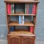 Slim Size Oak Open Bookcase 