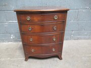 Small  Georgian Style Mahogany Chest Of Drawers.