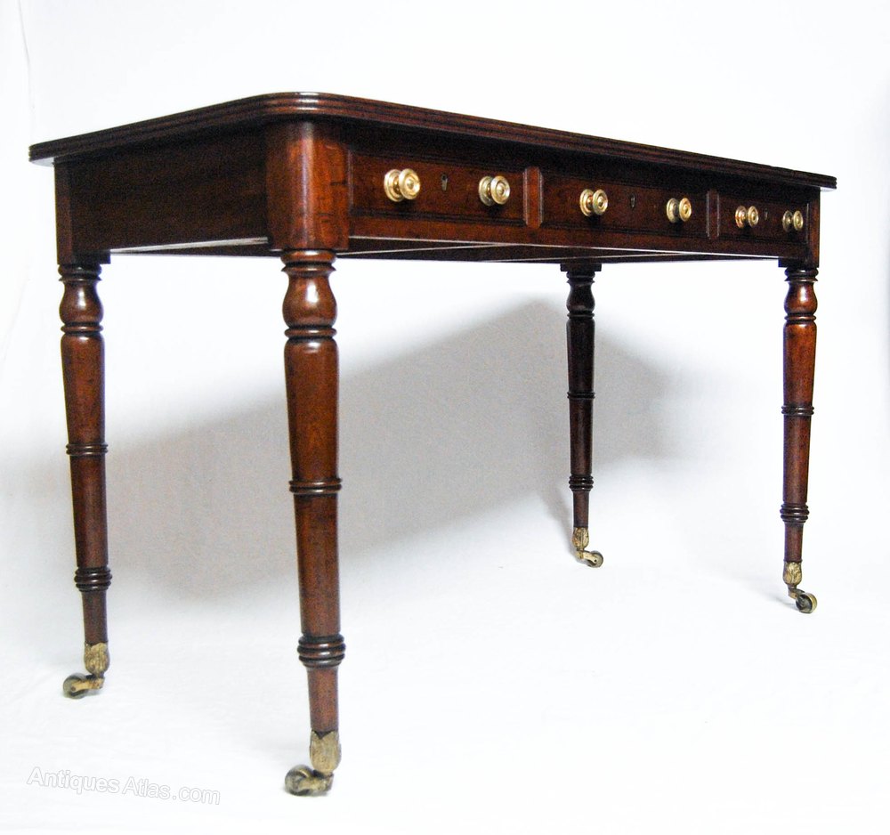 Irish Regency Gany Library Table By Gillington Antiques Atlas Irish Regency Gany Library Table By Gillington Antique Tables
