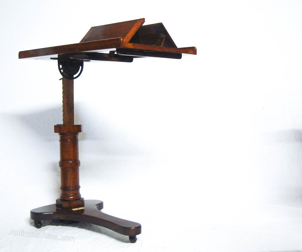 Victorian Adjustable Reading Stand By John Carter Antiques Atlas