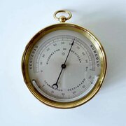 Victorian Cased Hair Hygrometer By PNHB Of Paris