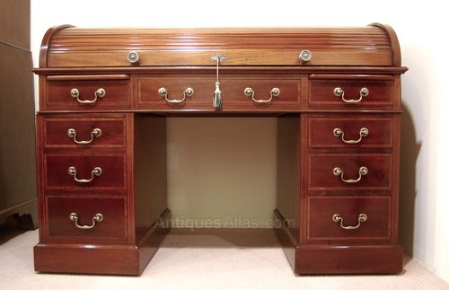 Victorian Roll Top Desk By Waring Gillows Antiques Atlas