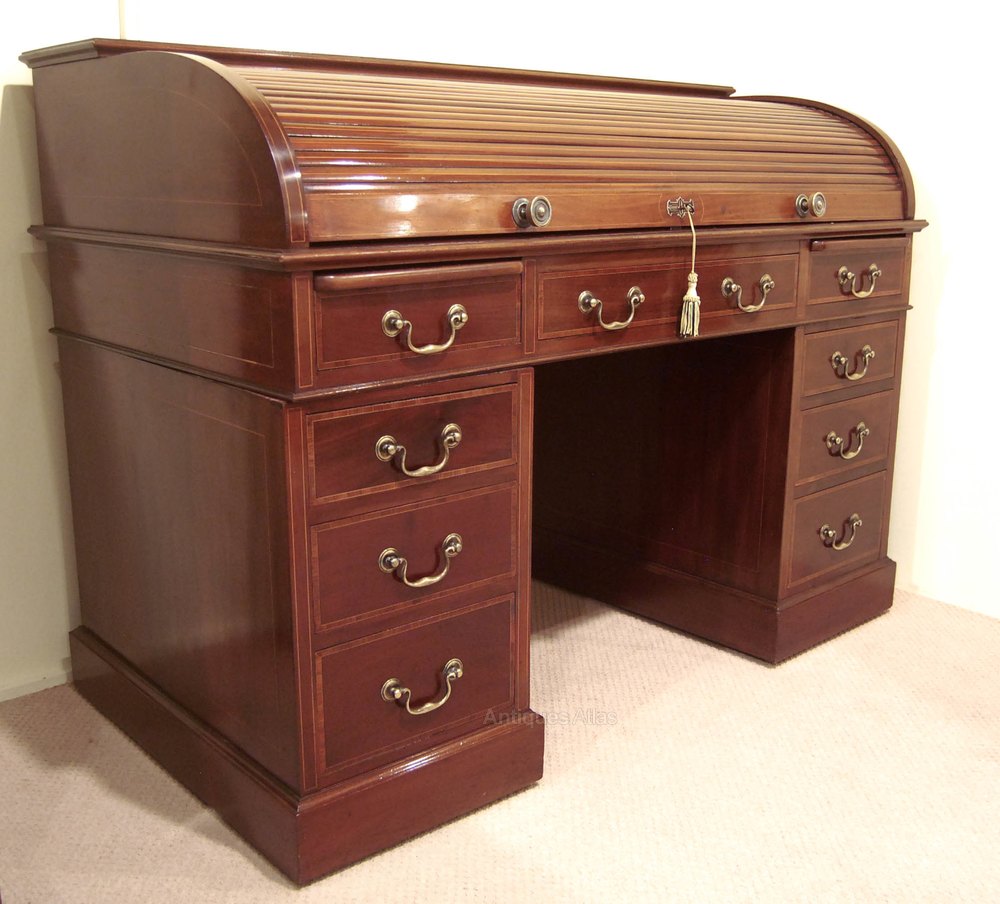 Victorian Roll Top Desk By Waring Gillows Antiques Atlas