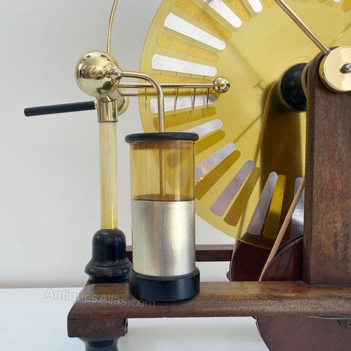 Machine De Wimshurst Pédagogique TRES RARE, 19e Siècle, Allemagne