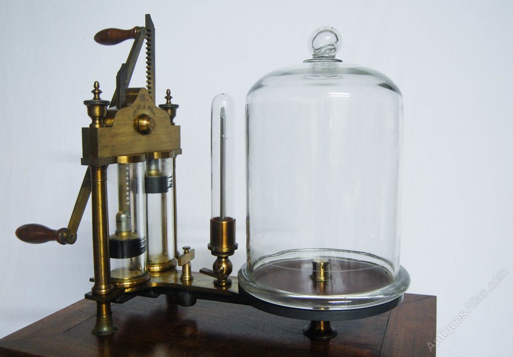 Antiques Atlas William IV Table Vacuum Air Pump By Jest Of Turin