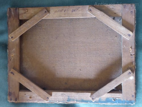 Antiques Atlas - 19th Century Antique French Oil On Canvas Portrait