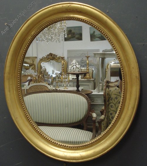 Antiques Atlas Antique French Oval Mirror