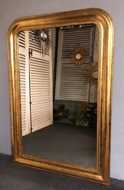 Gilt Louis Philippe Antique French Mirror