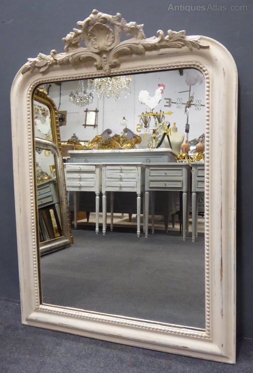 Antiques Atlas Painted Louis Philippe Antique French Mirror Painted Louis Philippe Antique French
