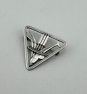 A Superb Georg Jensen Art Deco Silver Brooch
