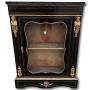 19th C Ebonised Pier Cabinet With Ormolu Mounts