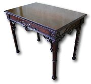 19th Century Carved Mahogany Centre Table