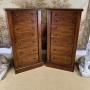 Pair Of Mahogany Wellington Chests