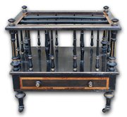 Victorian Canterbury Magazine Rack C.1880