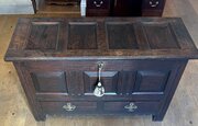 18thCentury Oak Mule Chest Coffer