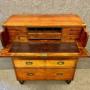 Antique Secretaire Campaign Chest