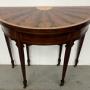 Attractive Sheraton Revival Inlaid Card or Console